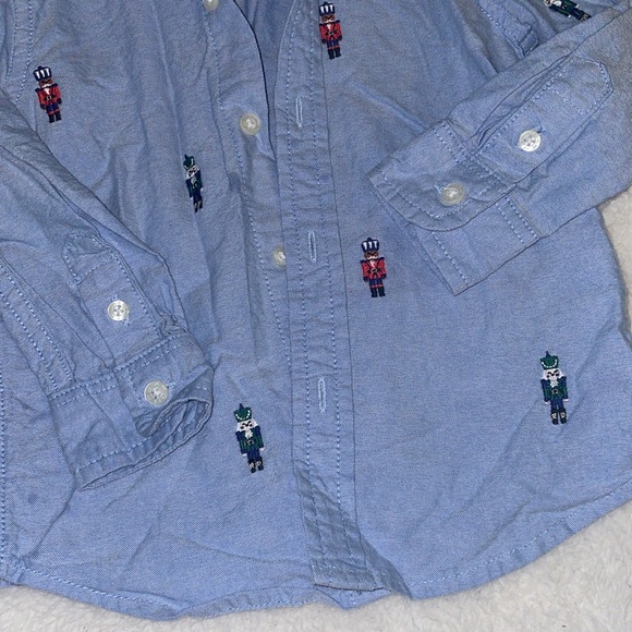 GUC Janie and Jack nutcracker button down shirt - Picture 4 of 4